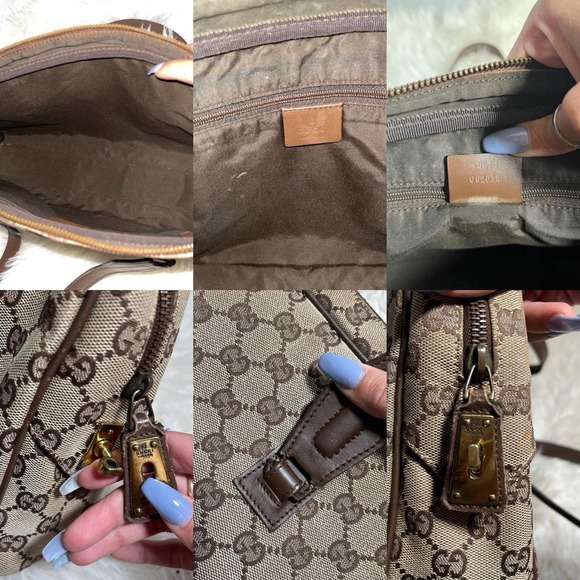 Authentic Classic Gucci Monogram Shoulder Bag - Picture 3 of 4